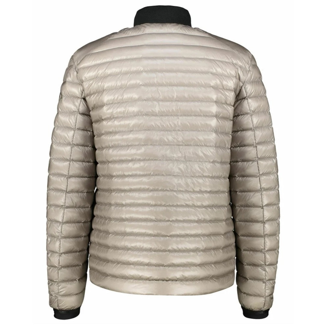 Belstaff Airframe Beige Shiny Down Filled Jacket - Style Centre Wholesale