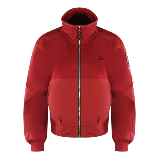 Parajumpers Jadie Rio Red Zip Up Sweatshirt