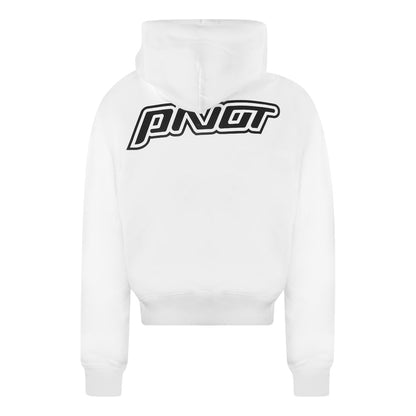 Off White MonaLisa Print Logo White Hoodie OMBB037E20FLE009 0110 - Style Centre Wholesale