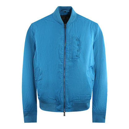 Belstaff Parameter Ocean Blue Bomber Jacket - Style Centre Wholesale