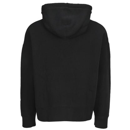 Palm Angels Embroidered Stars Logo Black Hoodie - Style Centre Wholesale
