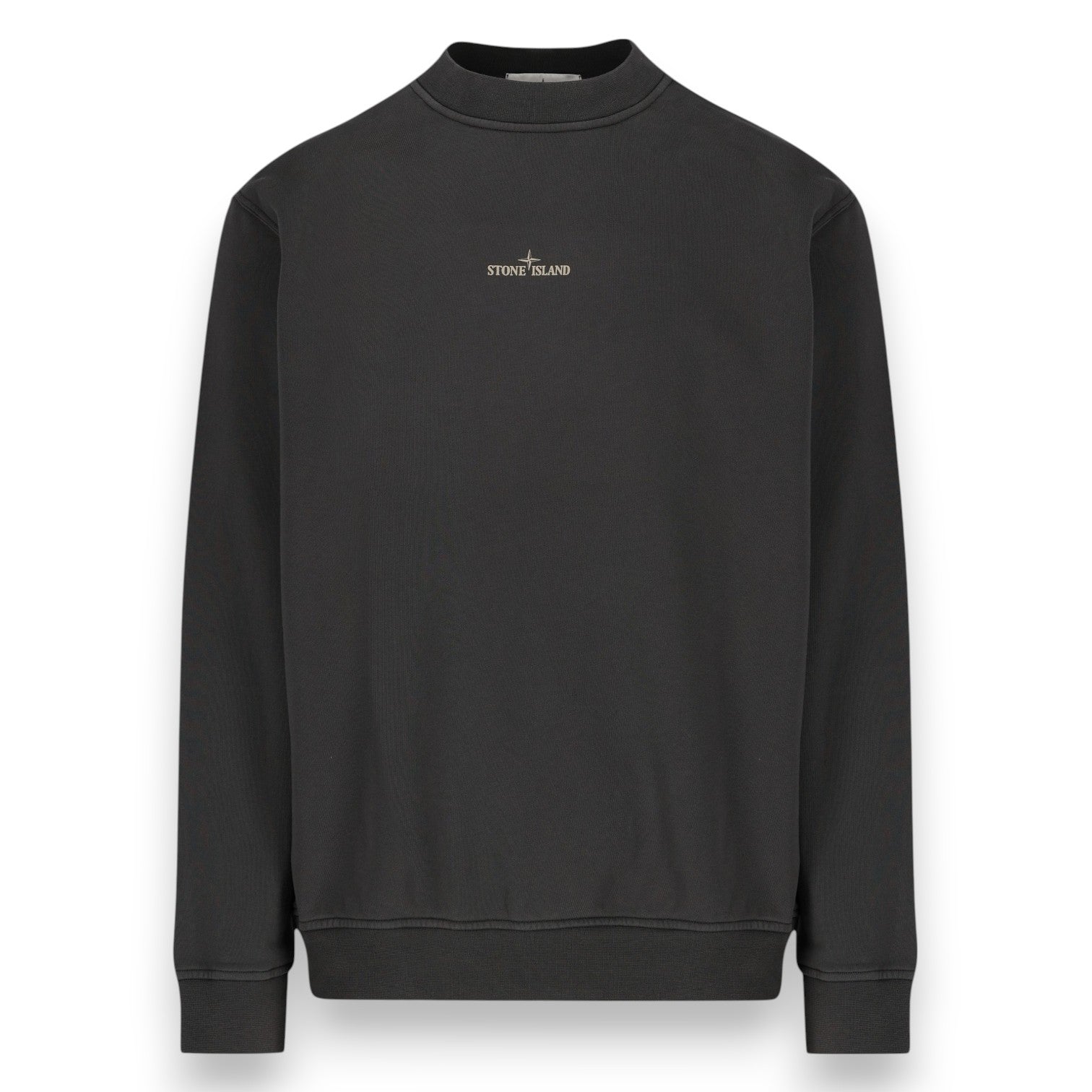 Stone Island, Lead Grey Oversized Sweatshirt - True Labels