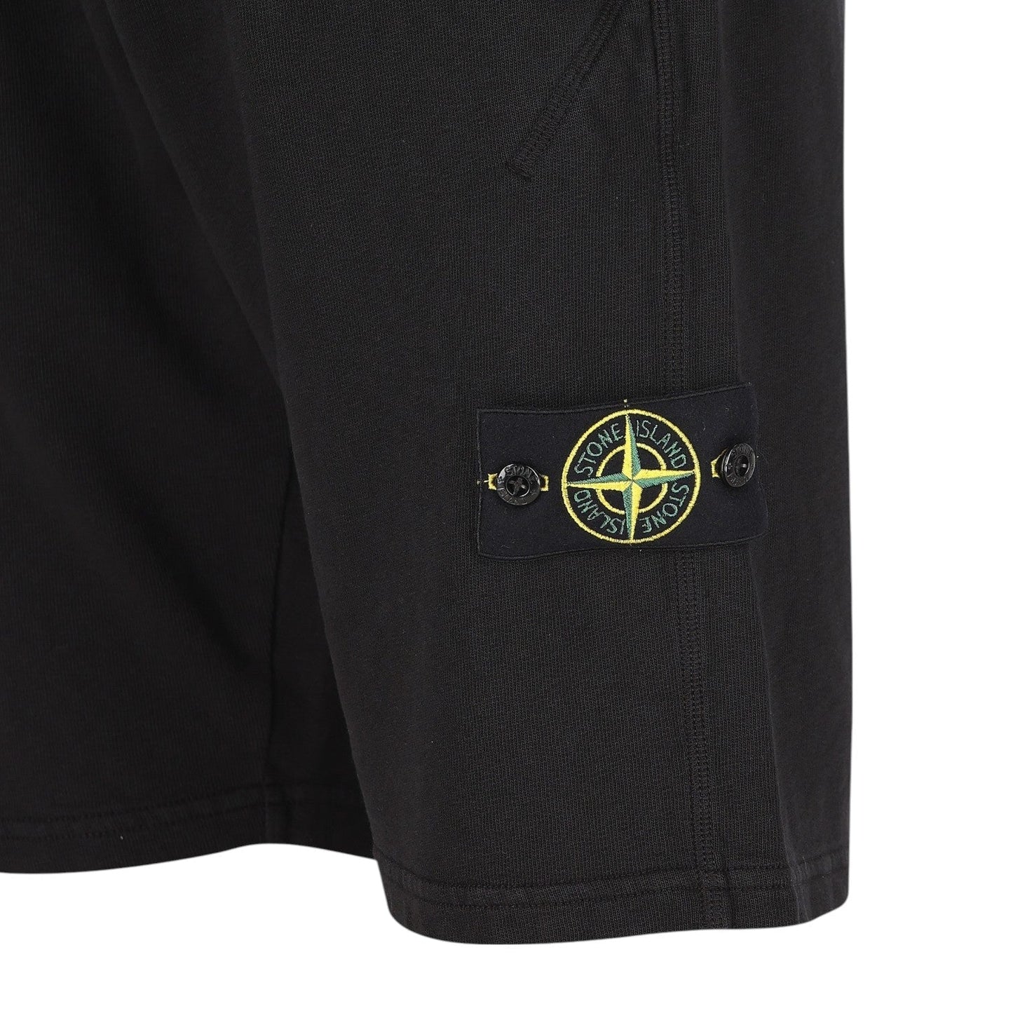 Stone Island, Navy Jogger Shorts - True Labels