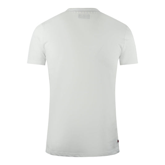 Aquascutum Pocket Optical White T-Shirt