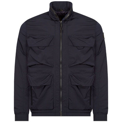 Belstaff Varial Dark Ink Thin Navy Blue Jacket - Style Centre Wholesale
